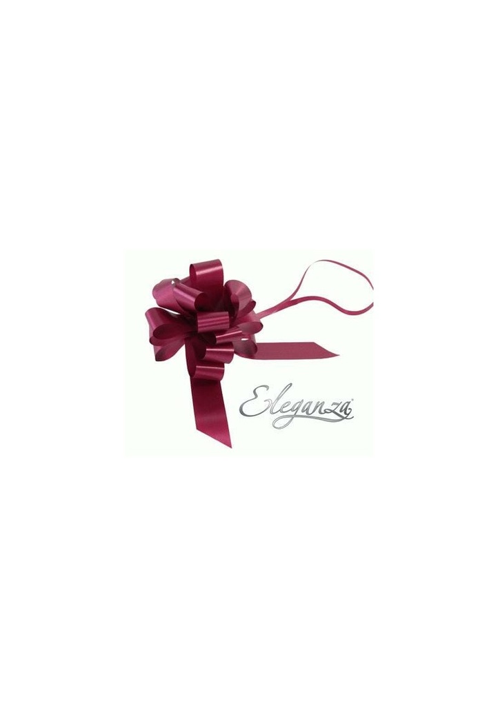 Pull Bow Burgundy (No.17) - 30mm