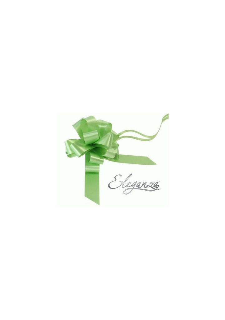 Pull Bow Lime Green (No.14) - 30mm