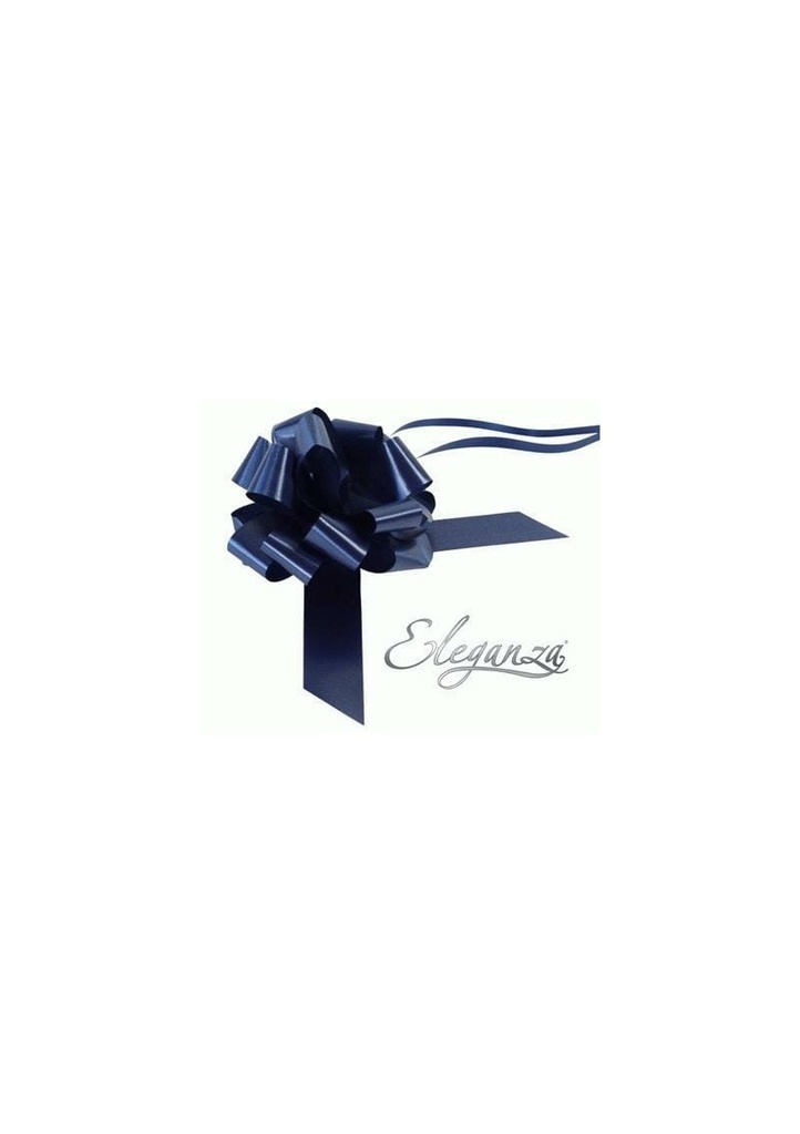 Pull Bow Navy Blue (No.19) - 30mm