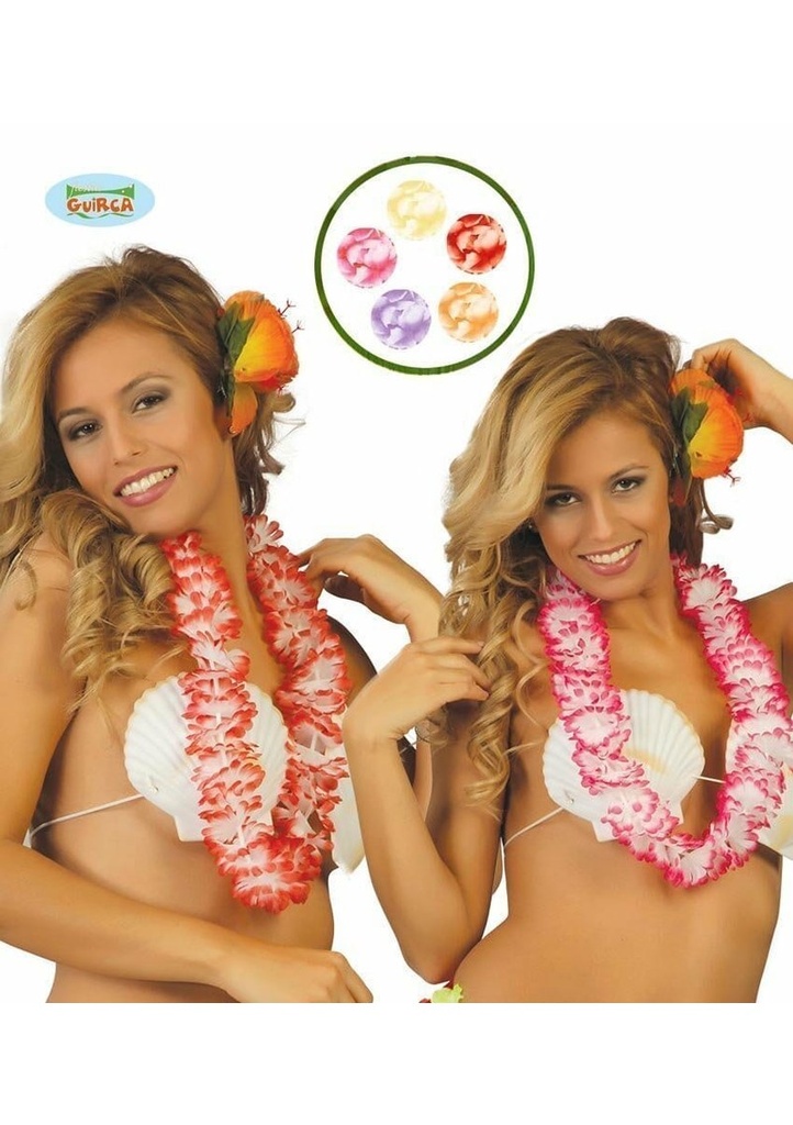 Hawaiian Necklaces ( Leis ) Assorted Colours - 18323
