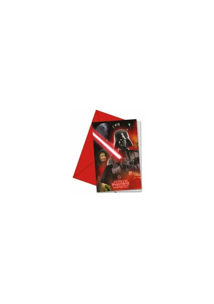 [84397_1] Star Wars Final Battle Invitations & Envelopes  - 6pk