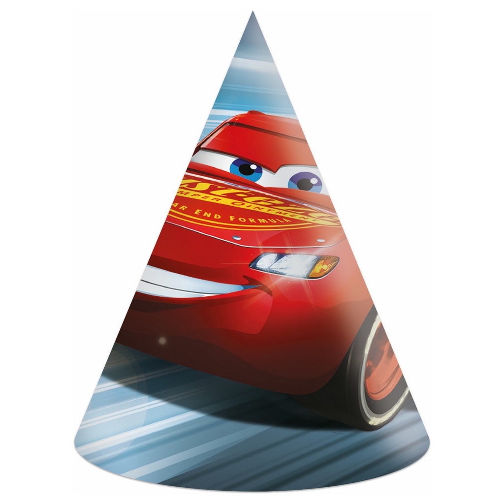 Cars Victory is Mine FSC Paper Hats (Mixed Designs) - 6pk