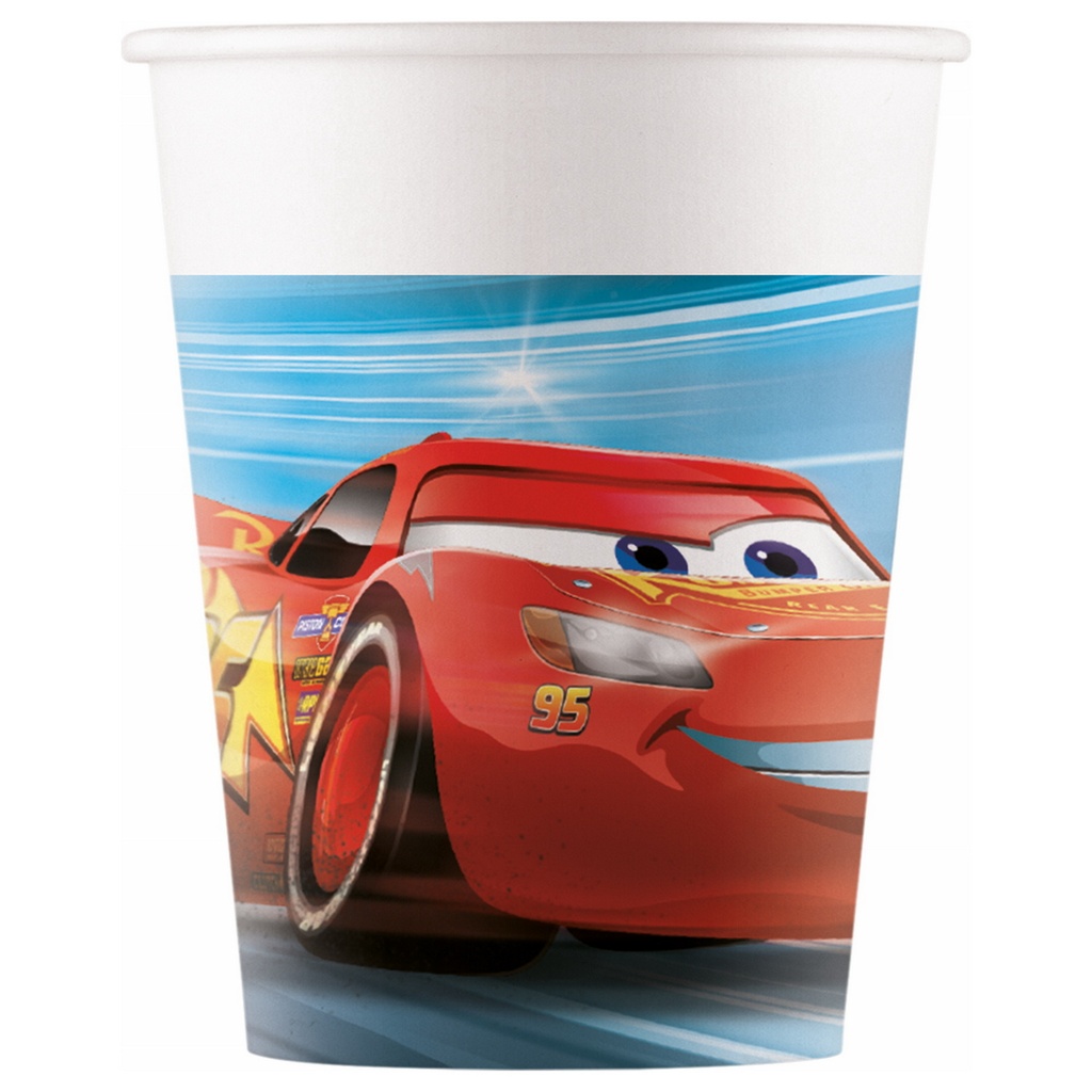 Cars Victory is Mine FSC Paper Cups 200ml - 8pk