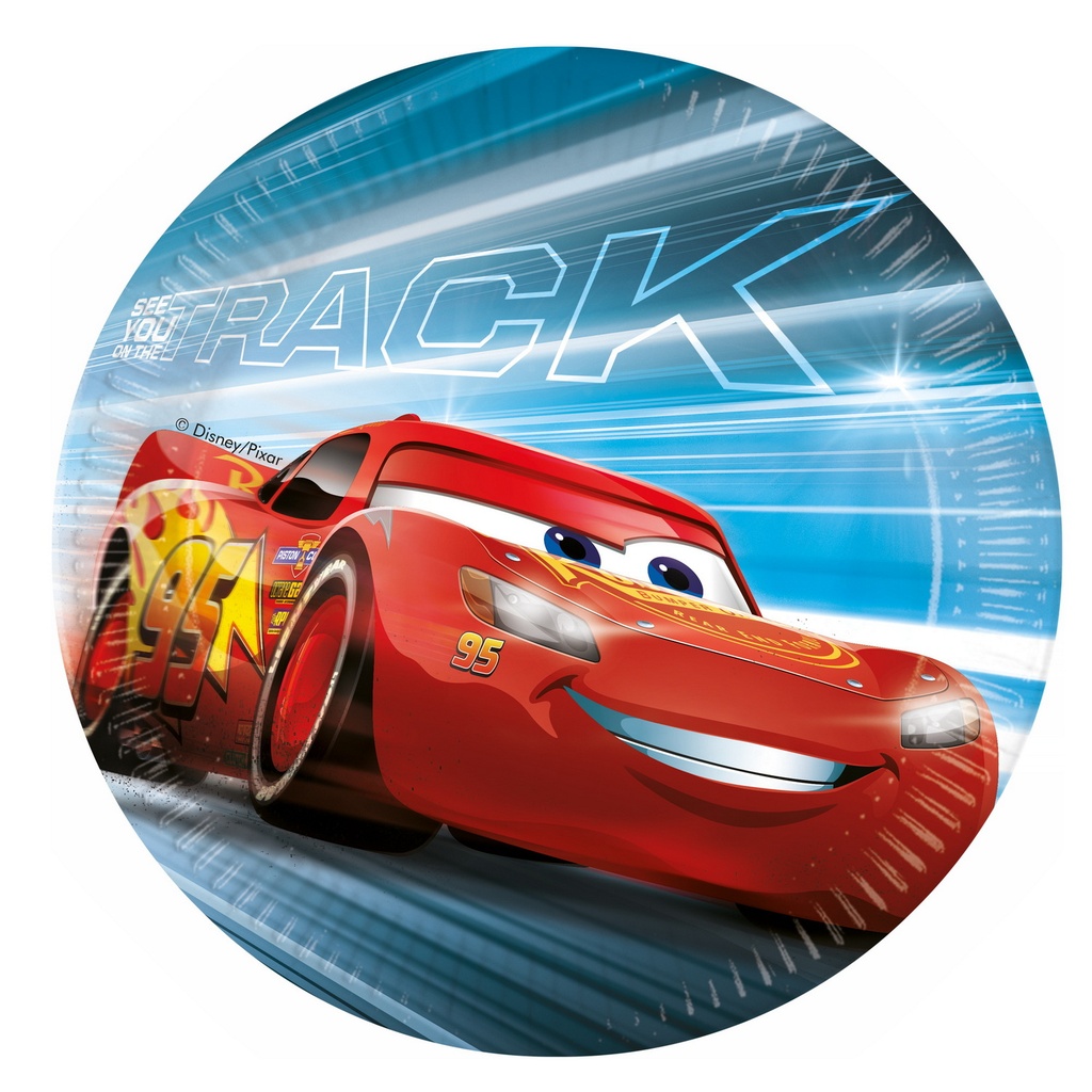 Cars Victory is Mine FSC Paper Plates 23cm (mixed 2 designs) - 8pk