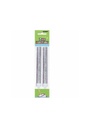 Ice Fountain Candle Unique Silver 12cm - 2pk
