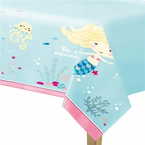 Be A Mermaid Paper Tablecover - 1.80m x 1.20m