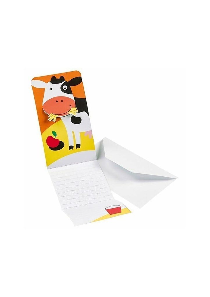 [9900381] Farm Fun Party Invitations - 8pk