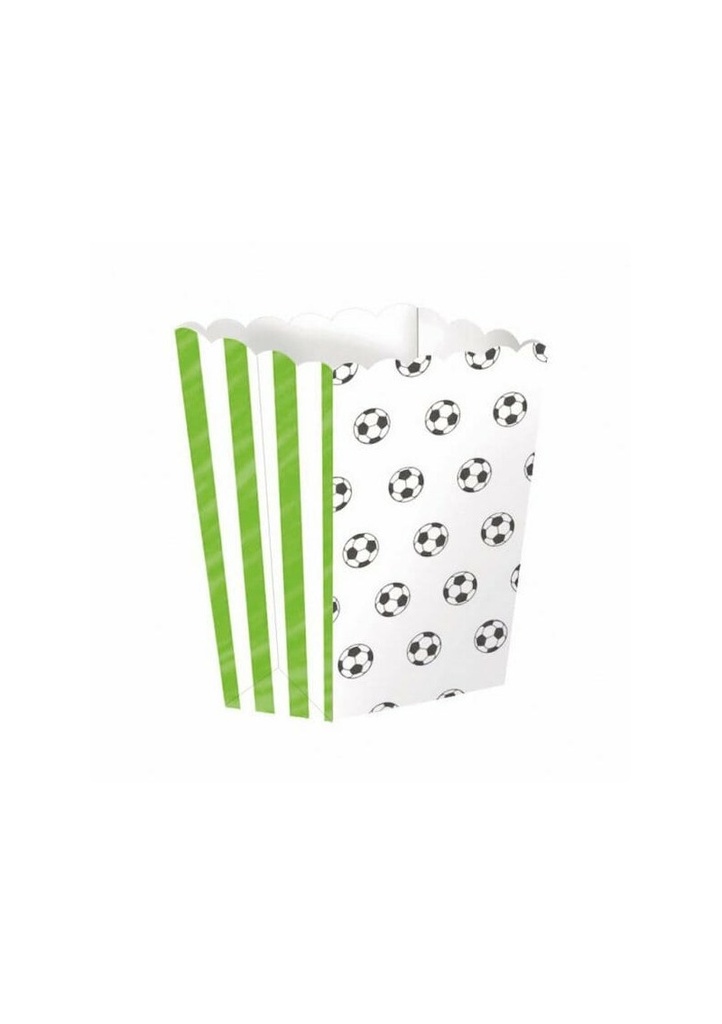 Kicker Football Party Popcorn Boxes - 4pk