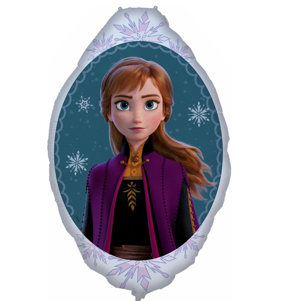 Frozen Anna Shaped Supersize Foil Balloon 68x90cm
