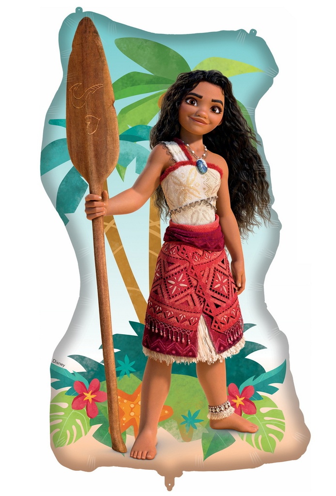 Moana II Sailing Spirit Moana Supersize Foil Balloon 60x99cm