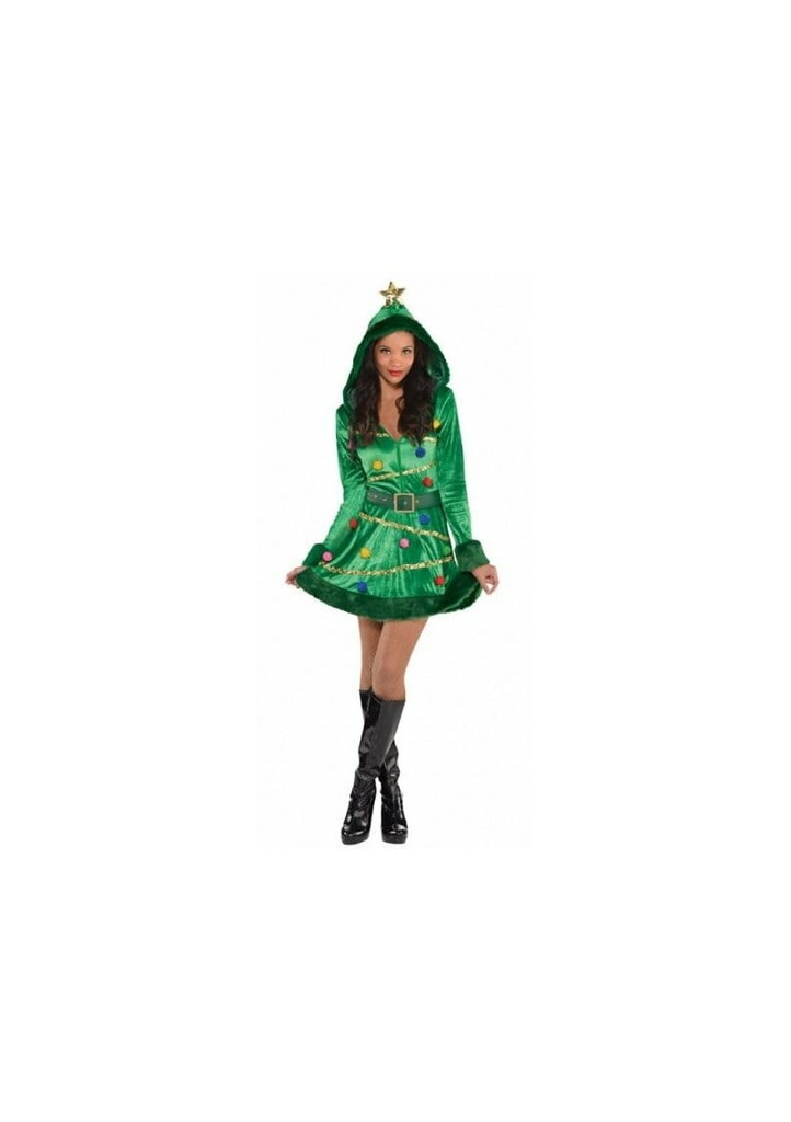Sexy Christmas Tree Dress - Adult Size Small