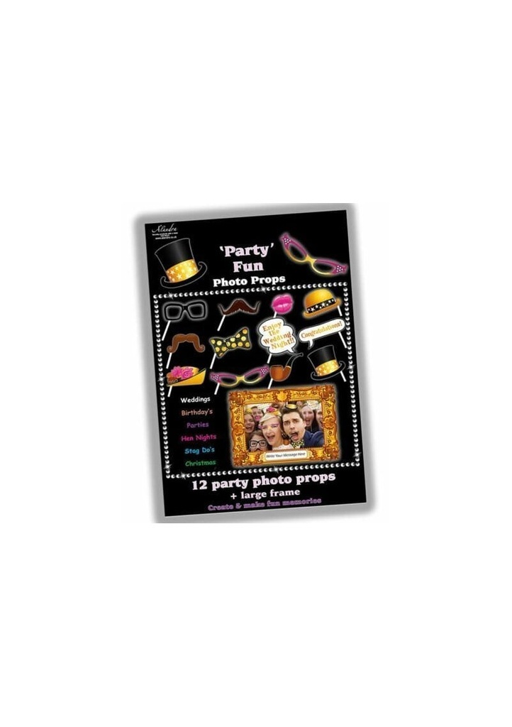 Party Fun Photo Props - 12 pk
