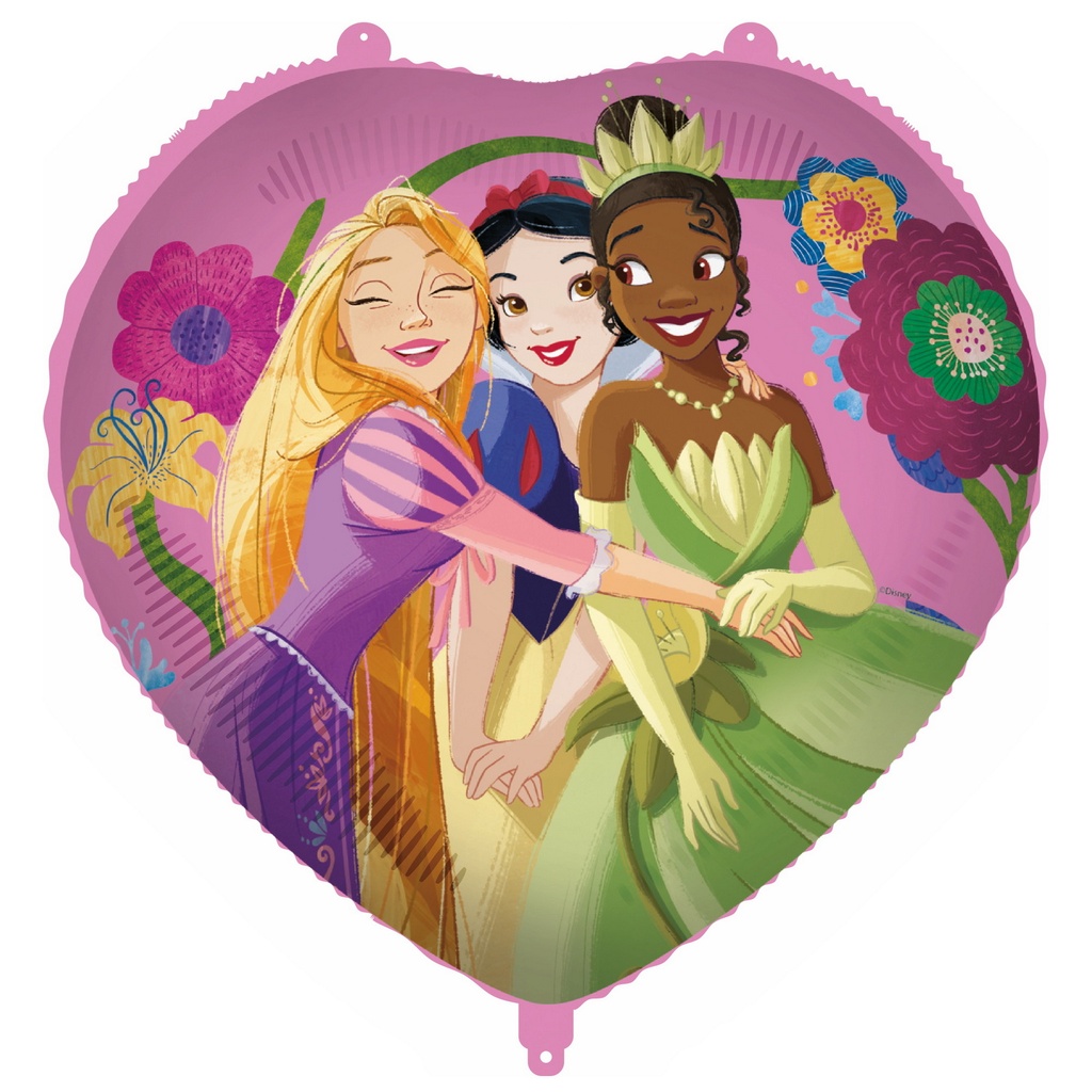 Princess Heart Foil Balloon 46cm