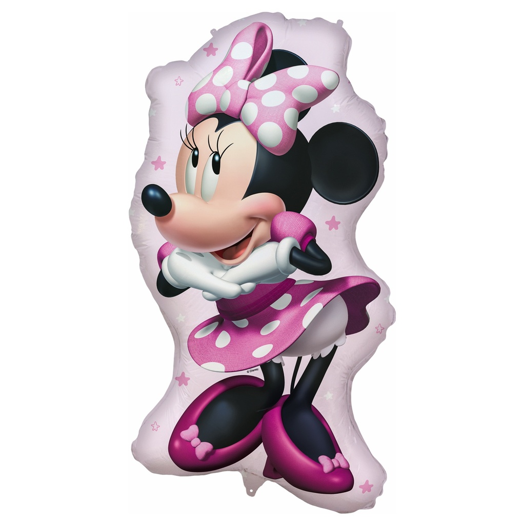 Minnie Mouse Shaped Supersize Foil Balloon 53x89cm