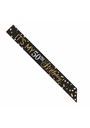Sparkling Gold Celebration Add Any Age Sash - 152.4 cm