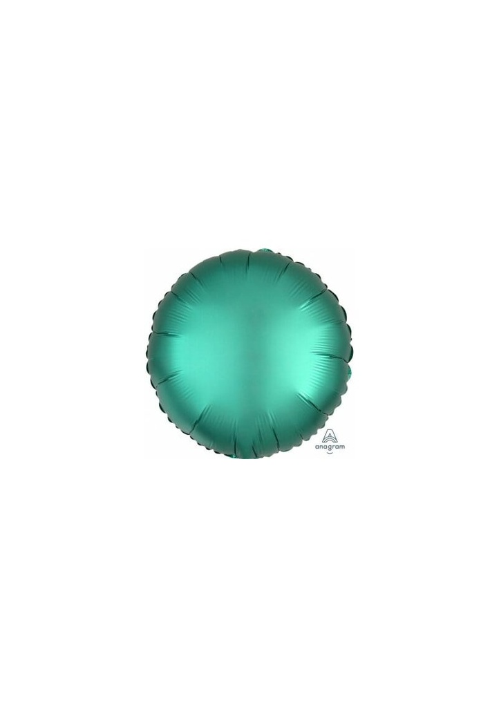 Satin Luxe Jade Foil Balloon Round - 17'' (43cm)