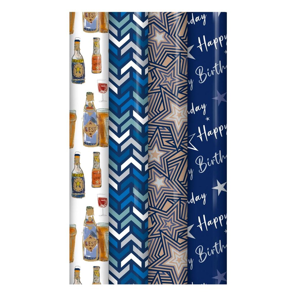 Gift Wrap Assorted- 3m