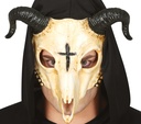 Halloween Ram Skull Mask - Adult One Size