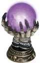 Halloween Fortune Teller Crystal Ball With Light 23cm