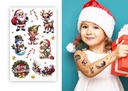 Christmas Temporary Tattoo Sheet