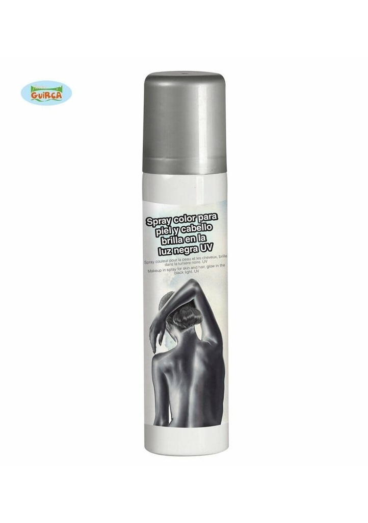 Guirca Body Make-Up Spray 100ml - Silver
