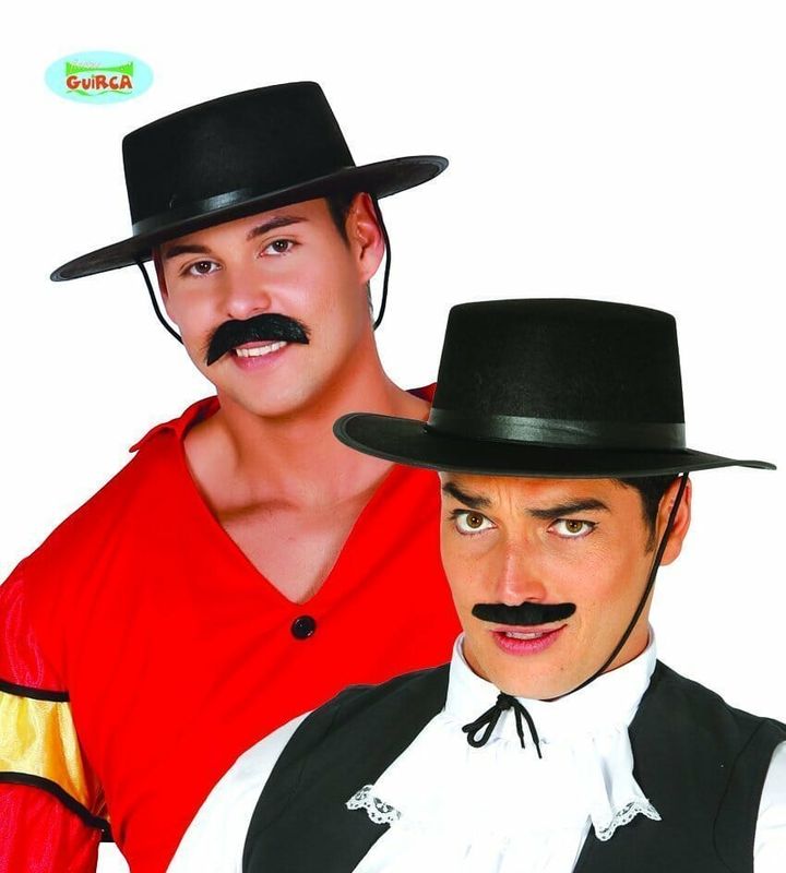 Black Felt Flamenco Hat