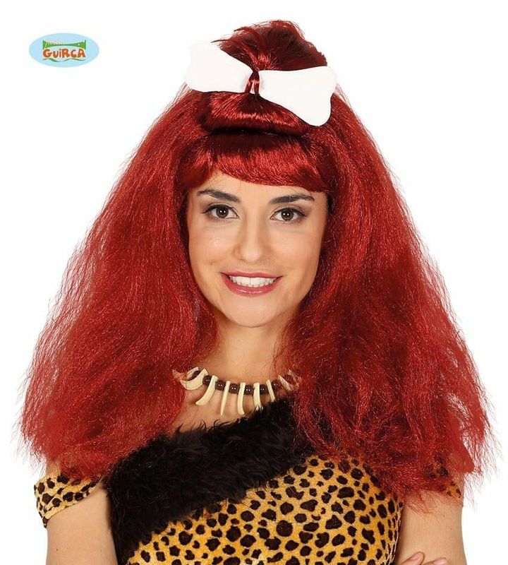 Brown Wig With Bone