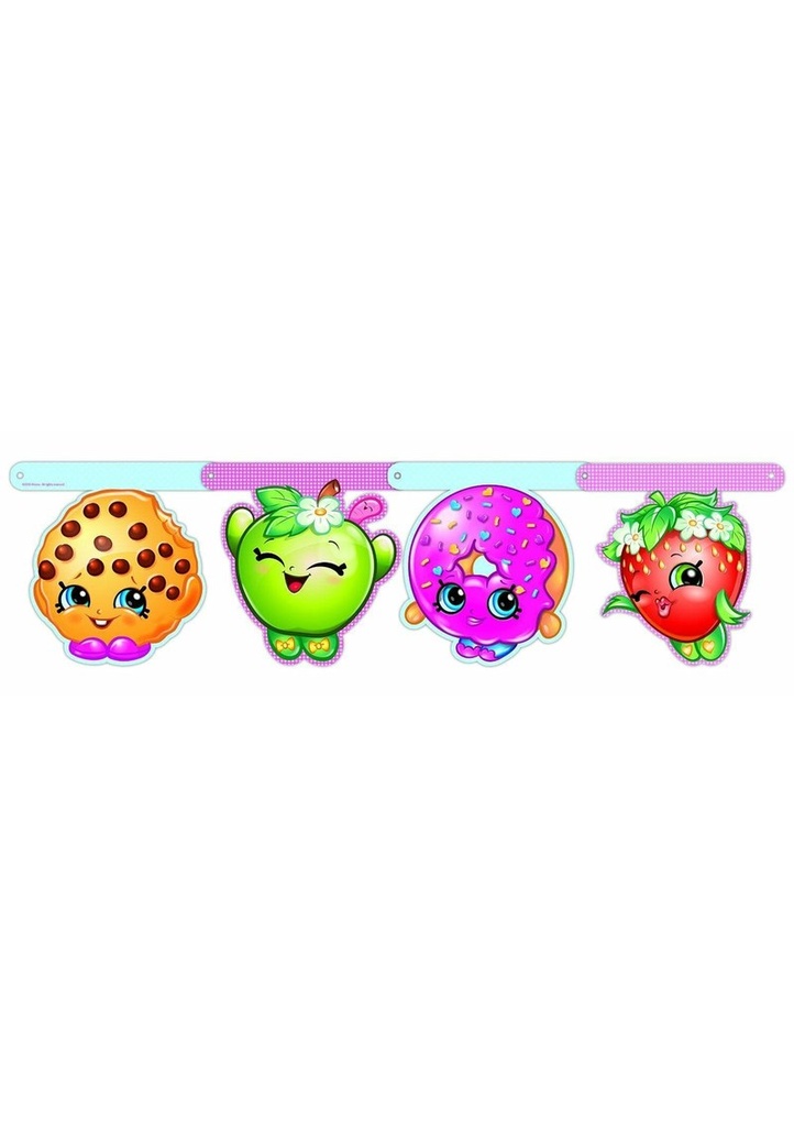 [238426] Shopkins Large Room Banner - 1.5m