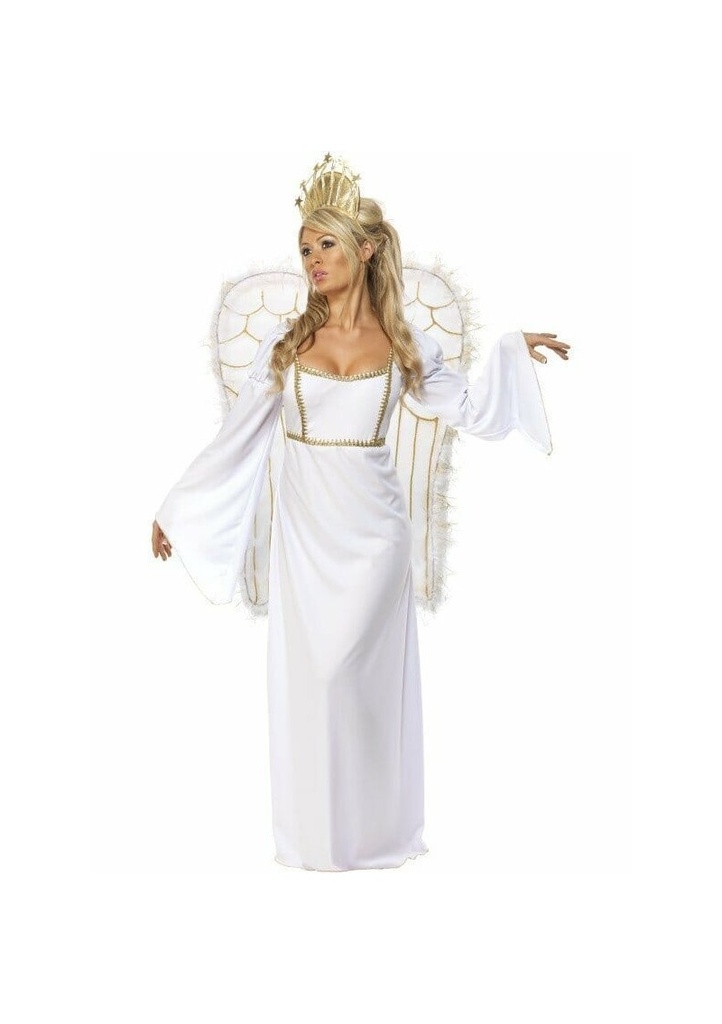 White Angel with Crown - Adult Size Medium