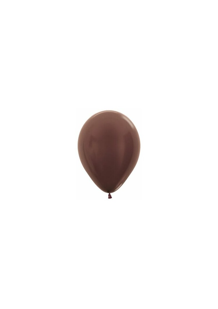 [R12576] Metallic - Chocolat 12" Balloon