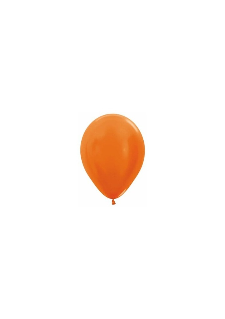 [R12561] Metallic - Orange 12" Balloon