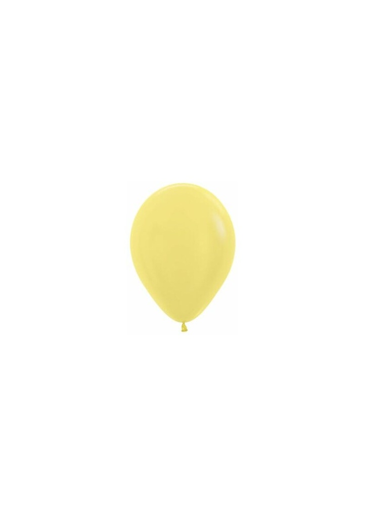 [R12420] Satin Pearl - Yellow 12" Balloon