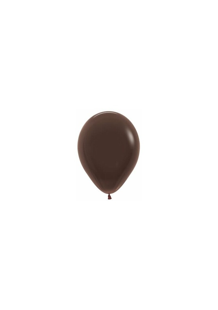 [R12076] Fashion Solid - Chocolate Brown 12" Balloon