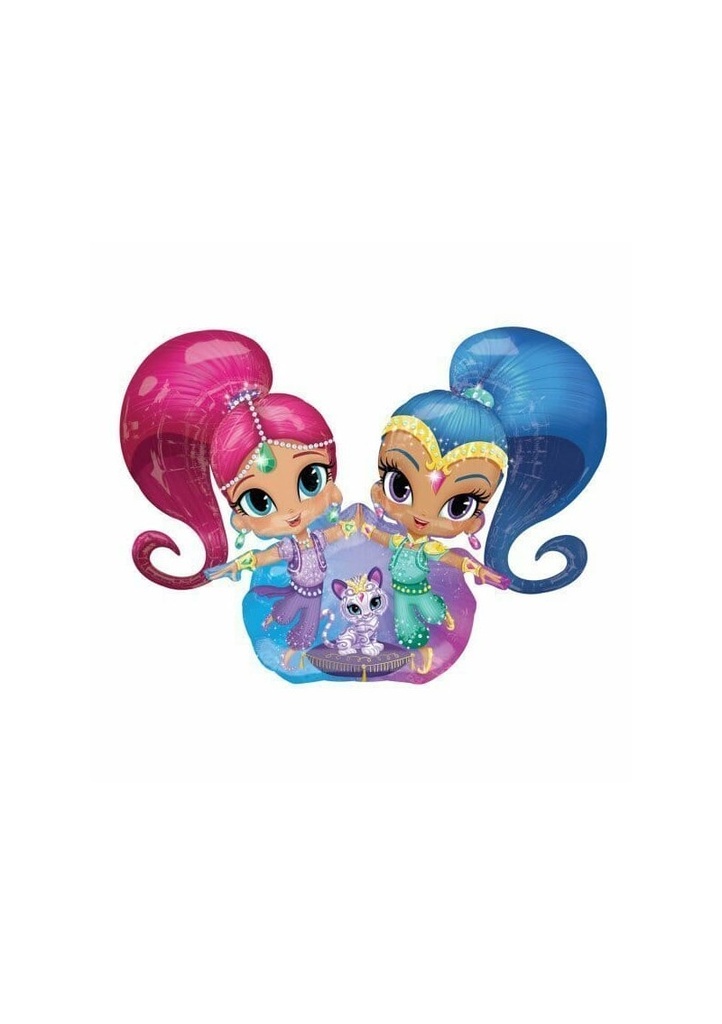 [3408201] Shimmer and Shine Airwalker Foil Balloon - 111cm x 134cm