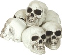 Halloween Skulls 8cm - 6pcs