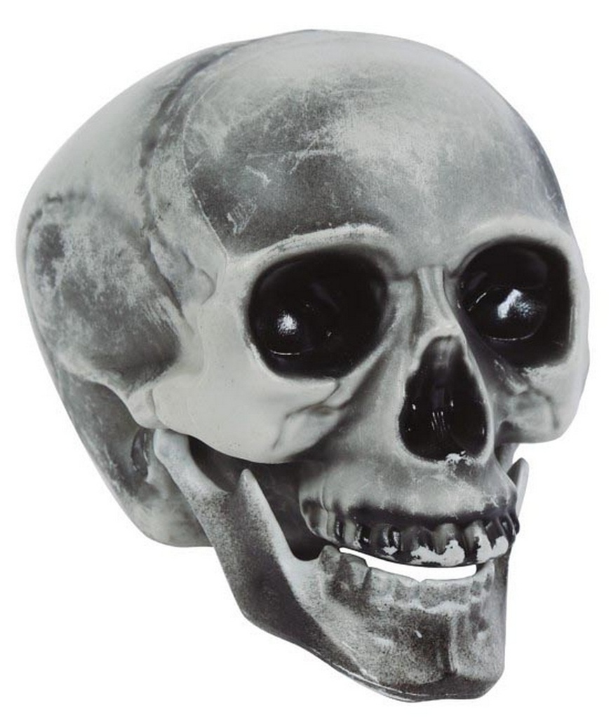 Halloween Decoration Skull PVC 20cm