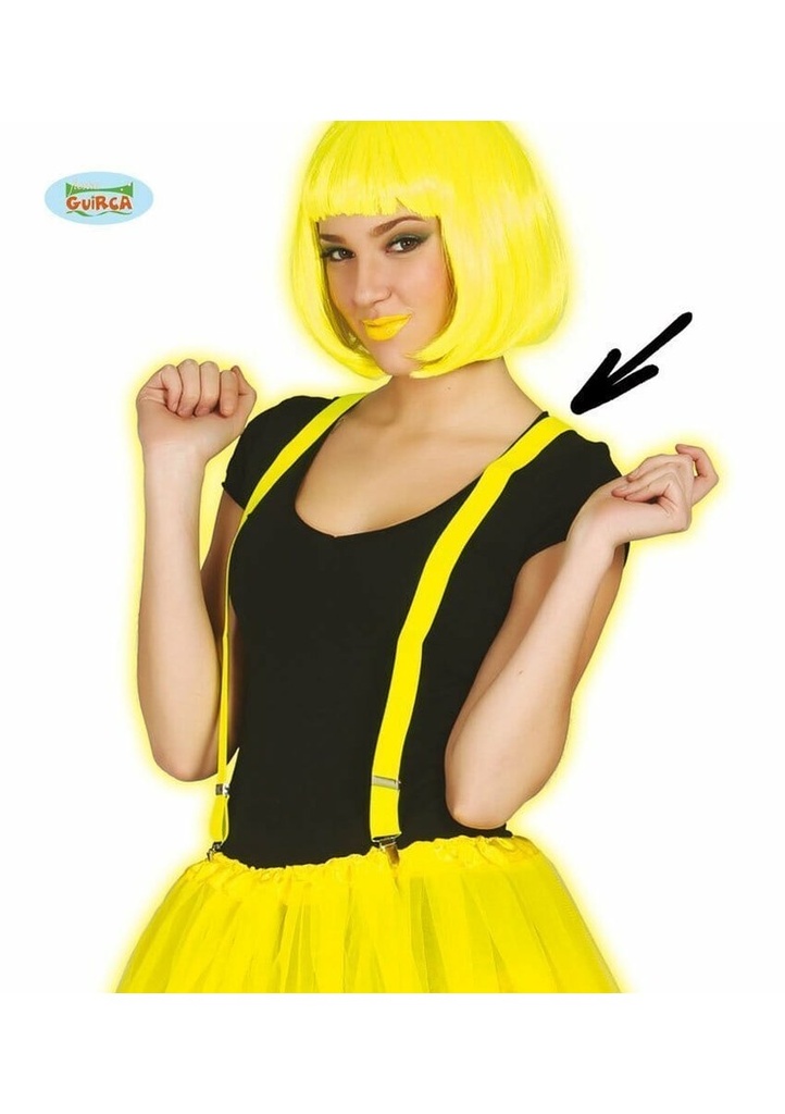 Neon Yellow Braces