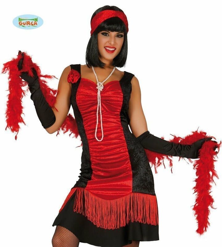 Boa With Red Feather (40 Grams) - 1.80m