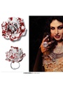 Halloween Bloody Flower Ring