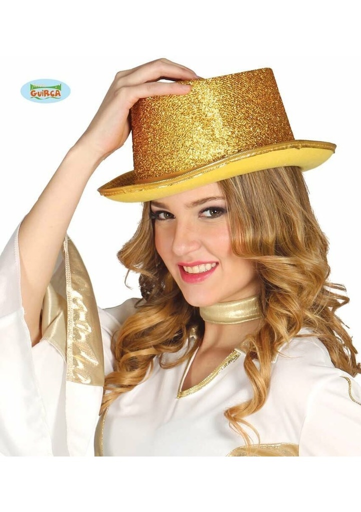 Top Gold Hat (Chistera) - Adult One Size