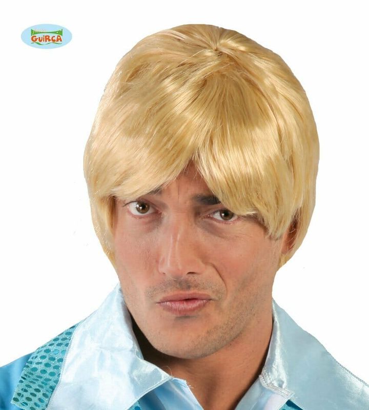 Blond Man’s Wig (Box Container)