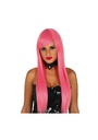 Pink Straight Deluxe Wig