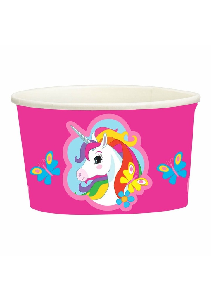 Unicorn Treat Tubs 270ml - 8pk