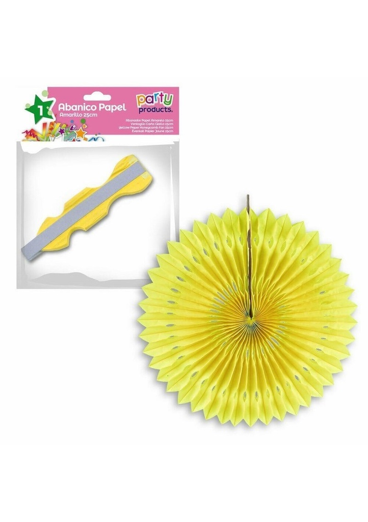 [68308] Yellow Paper Honeycomb 25 cm
