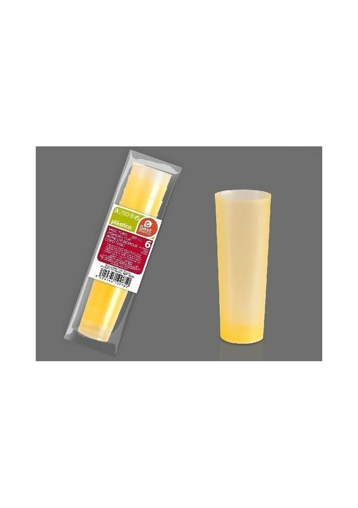 Unbreakable Highball Orang Cup 300cc - 6pk