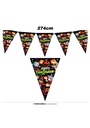 Halloween Little Monsters Pennant Bunting Banner 274cm