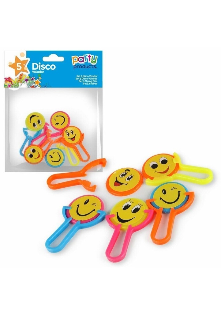 [68173] Flying Disc - 5pk