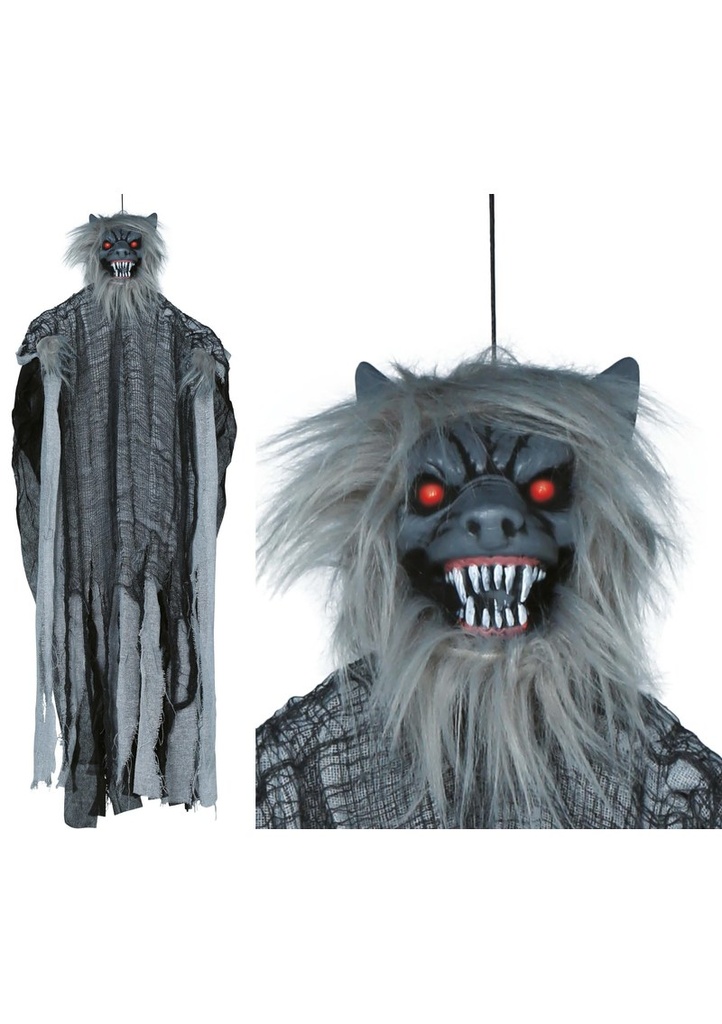 Halloween Werewolf With Light Sound & Movement 120cm