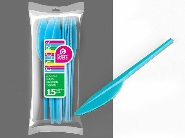 Blue Large Knife - 15pk
