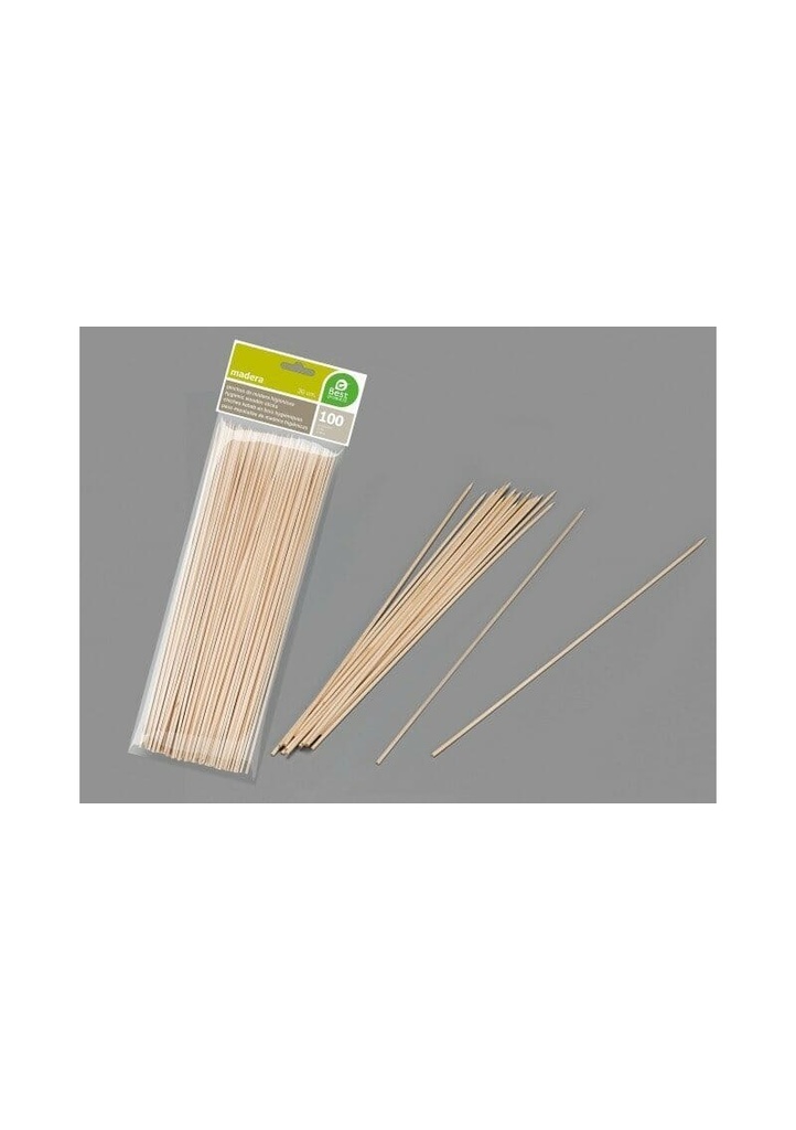 [361200] Wooden Stick With Header 30 cm - 100pk